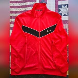 Nike Men's Vibrant Red Track Jacket